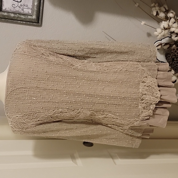 Indigo Soul Beige Tunic - Picture 5 of 7